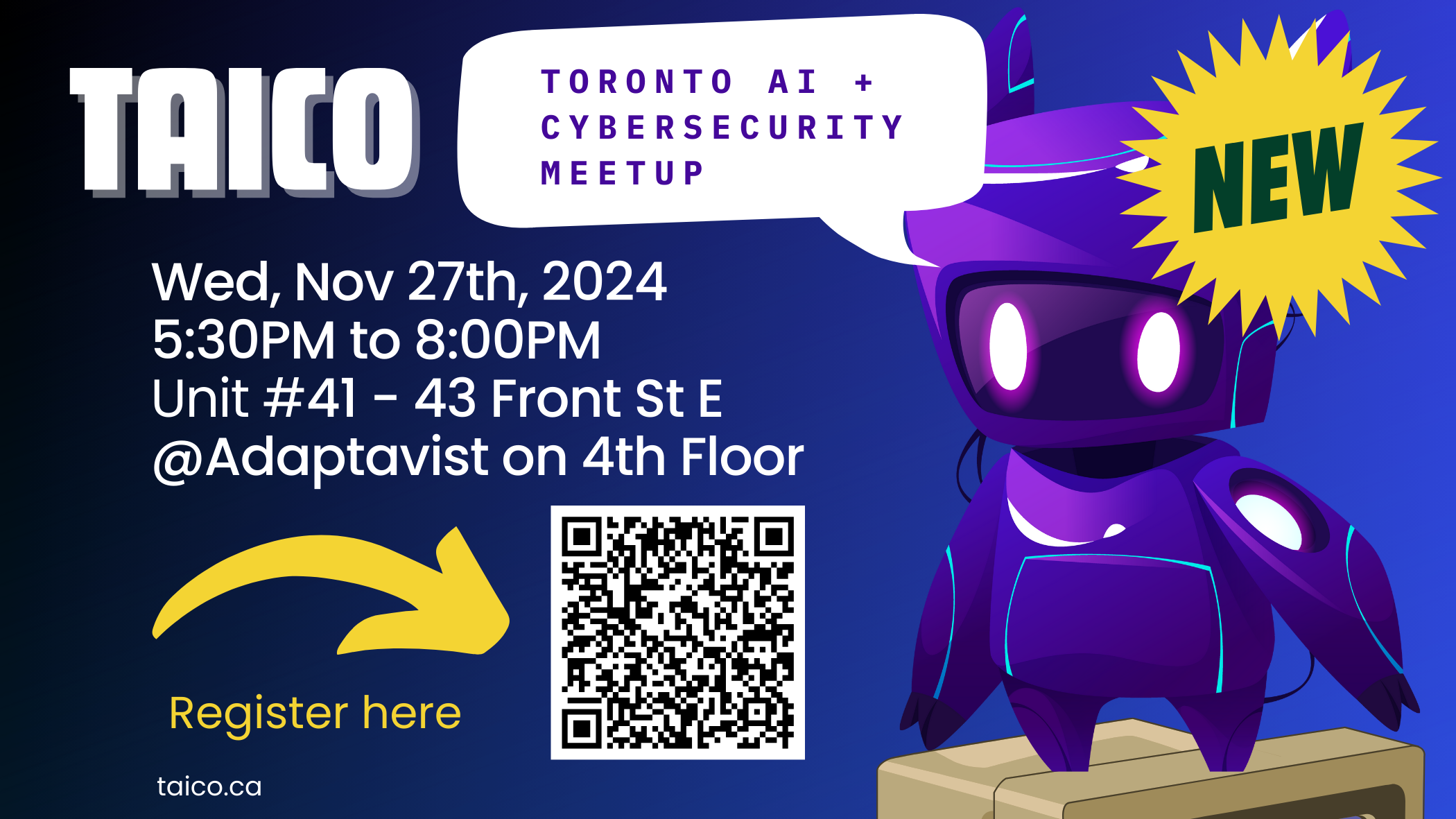 TAICO November 2024 Meetup @Adaptavist